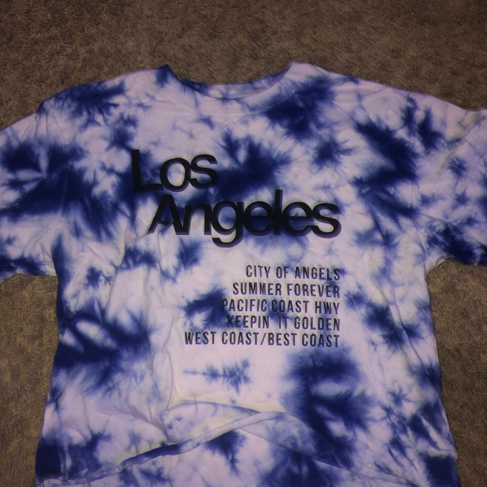 LA crop top